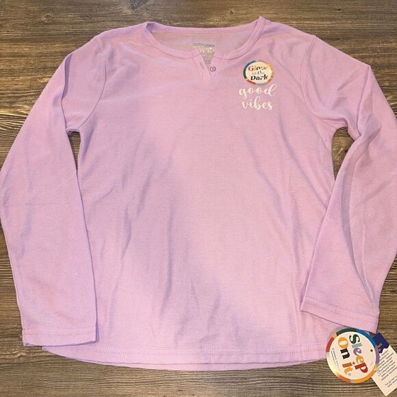 SLEEP ON IT (Girls) Shirt Size: L (10-12) Glows In Dark. NWT. F - Picture 1 of 6